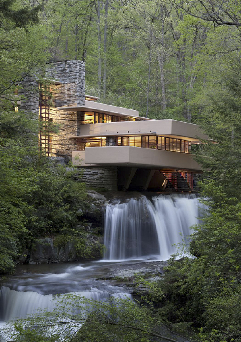 YINJISPACE - Frank Lloyd Wright x 1939 Falling Water Villa